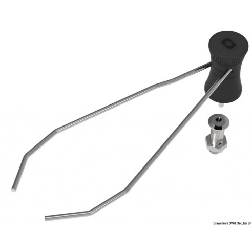 Universal removable pan retainer set with wire base