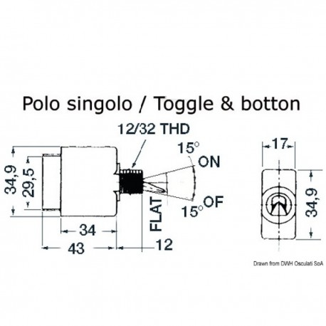 Airpax/Sensata magnetic/hydraulic toggle switch