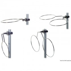Portaalas plegable de acero inoxidable