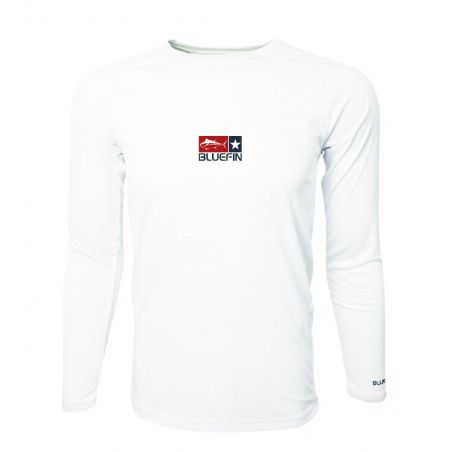 Camiseta de pesca Performance Solar Tees UPF 50 - Bluefin USA