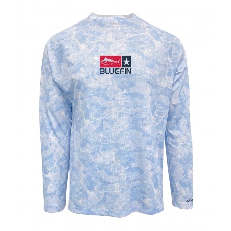 Camiseta de pesca superligera UPF 50 - Bluefin USA