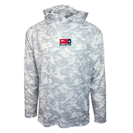 Chemise de pêche à capuche Superlight UPF 50 - Bluefin USA