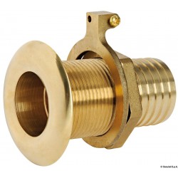 2" x 56 mm messinkinen pohjaventtiili.