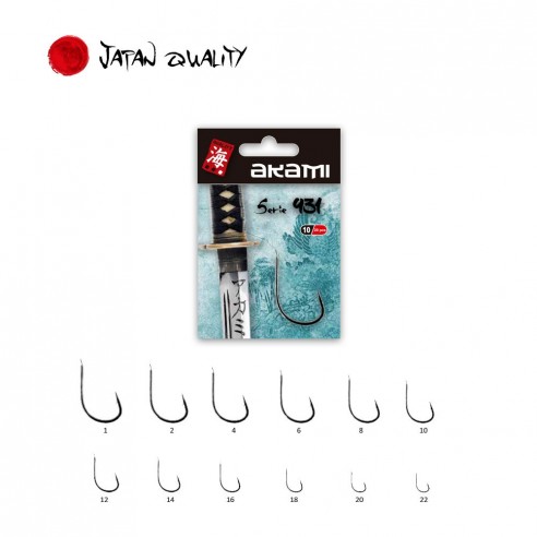 AKAMI HOOKS SERIE 931 4