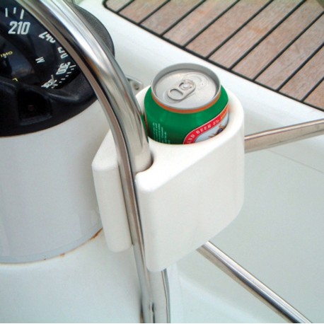 Soporte para vasos y latas con clip