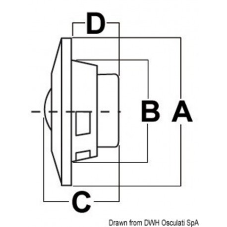 Paar nicht-magnetische Lautsprecher - Osculati