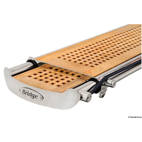 Hydraulic telescopic bridge gangway 300 cm. 24 V - Osculati
