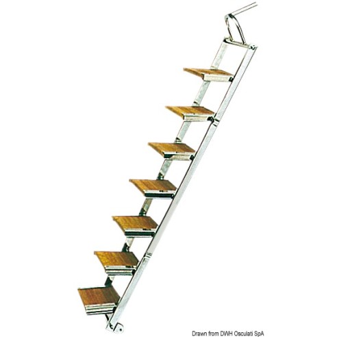 Feste Gangway 150 cm. Stahl-Monocoque - Osculati
