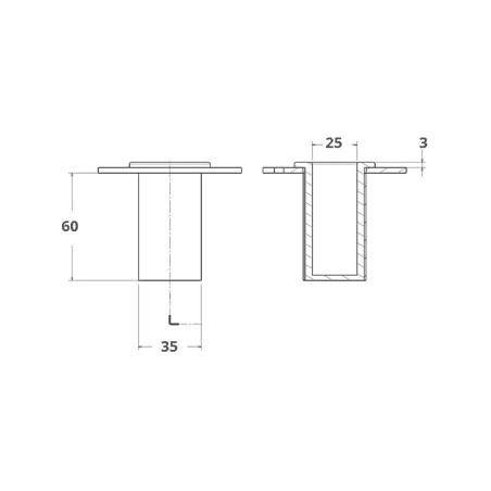 Plastimo 220 cm fast flytande landgång