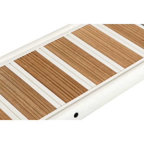 Pasarela plegable de aluminio 210 cm. con pasarela de madera - Osculati