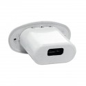 Ovalt elektrisk horn for innfelt montering for motorbåter - Trem