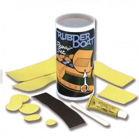 Kit di riparazione per gommoni in neoprene "Rubber boat repair set" - Trem