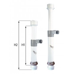 Telescopic support for table mm.520-600
