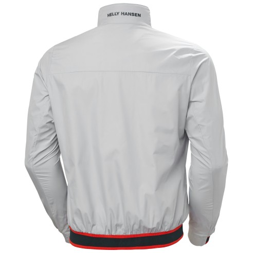 Zoutkleurige windbreaker bootjas -...