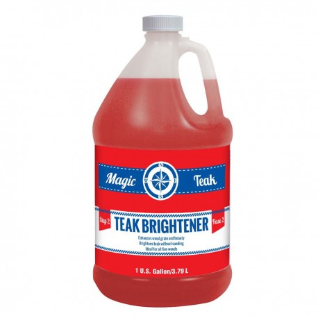 Magic Teak Brightener - Reinigt und hellt das Holz auf