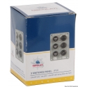 Panneau électrique en aluminium gris