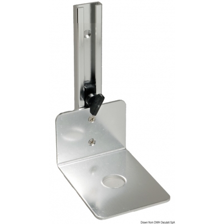 Soporte horizontal para transductor de fondo