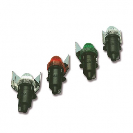 Left side red street light 112°