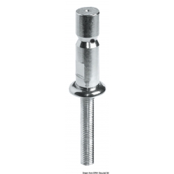 Ståfot 25 x 1,5 mm - Osculati