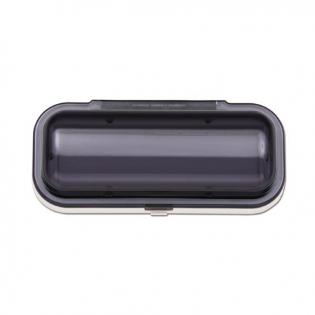Dashboard for car radio with hermetic closure