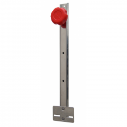 Support de transducteur télescopique en acier inoxydable