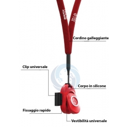 Clip e cinghietta MOB+ xTAG