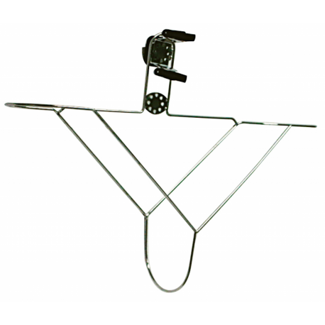 Soporte de acero inoxidable para aro salvavidas Ø 65 cm