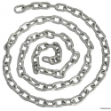 Cadena calibrada galvanizada en caliente adecuada para cabrestantes de ancla.