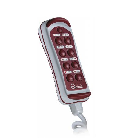 Pulsantiera HRC 1008L a 8 canali con torcia LED - Quick