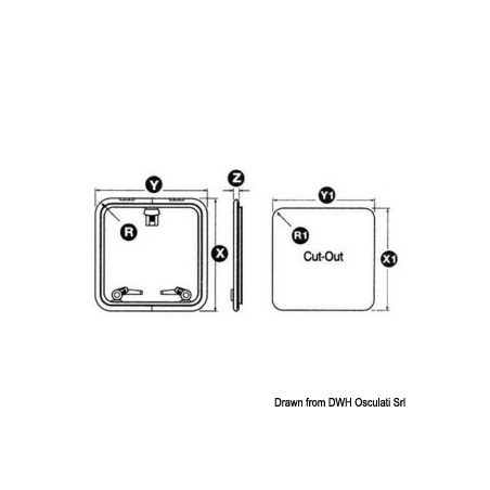 Passo uomo Low Profile con braccetto - Lewmar