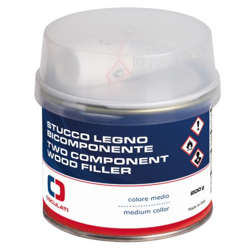 Two-component wood filler