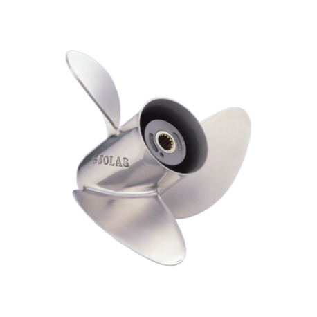 Elica in acciaio inox passo 15' per Yamaha 100HP