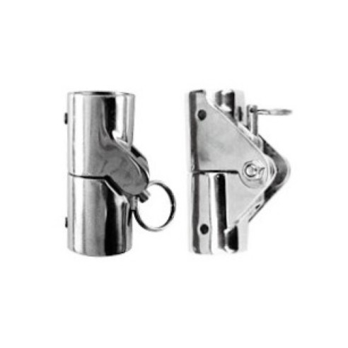 Snodo per tendalino barca con fermo 90°