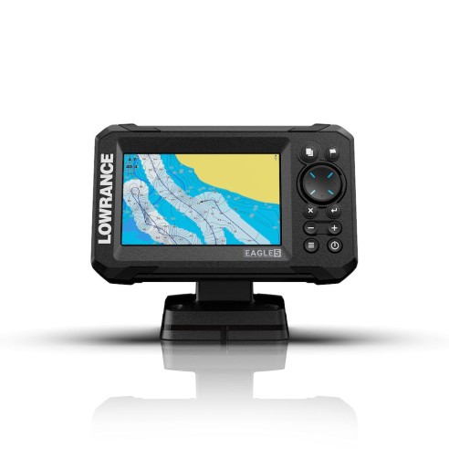 Eagle 5 fishfinder with SplitShot HD transducer - Lowrance