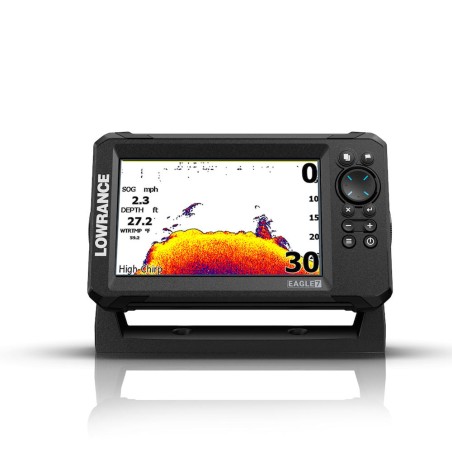 Lowrance Eagle 7 fiskfinder med SplitShot HD-givare