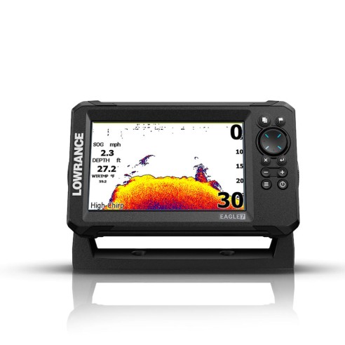 Eagle 7 Fischfinder mit 83/200 HDI-Schwinger - Lowrance
