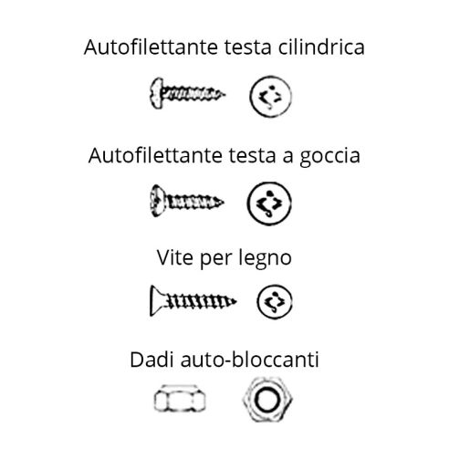 Viti acciaio Inox nautica 