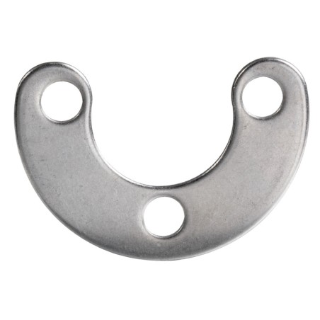 Flexible awning pole base with rotating cap - Osculati