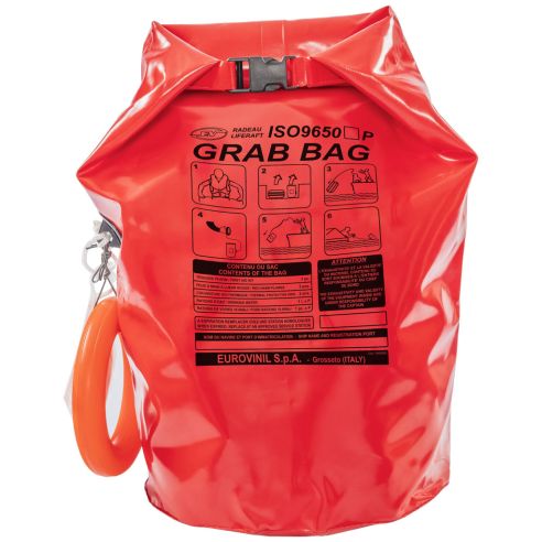 Balsa de cortesía 9650 10 plazas con maleta Grab Bag - Eurovinil