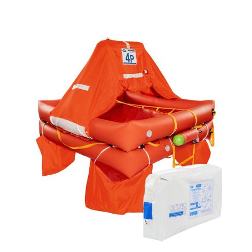 Syntesy 9650 10-seater raft with suitcase - Eurovinil