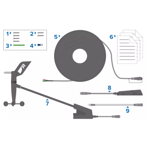 RSW Smart Wind Transducer - Raymarine