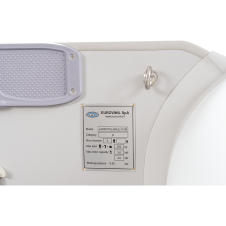 Aufblasbares Schlauchboot Schlauchboot 240 PLUS mit einziehbarem Lattenrost - Eurovinil