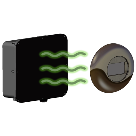 Wireless underwater spotlight Mini Wuwled Bicolor - Ampermarine