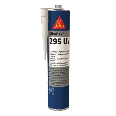 Sikaflex® 295 UV - Elastischer Einkomponenten-Polyurethan-Klebstoff