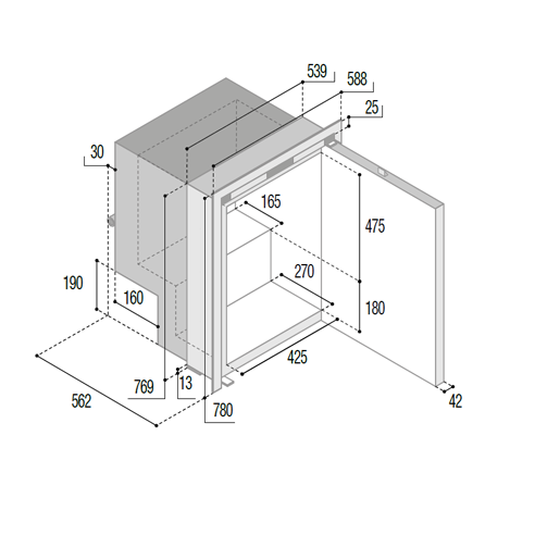 C115iX OCX2 stainless steel...