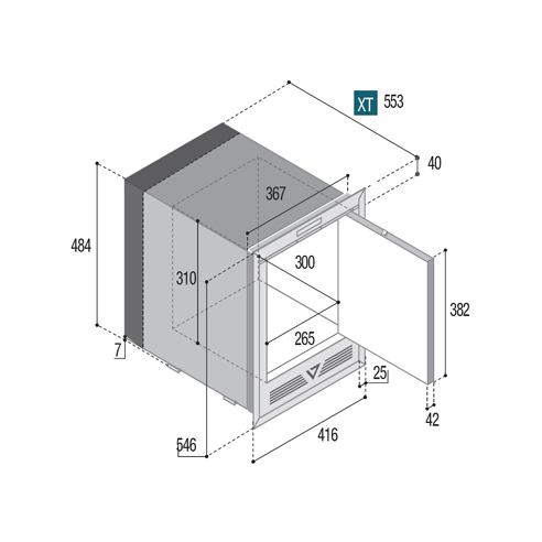 IM XT OCX2 Hydro-Eisbereiter -...