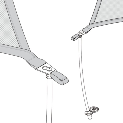 Mât flexible pour store Mickey 170cm...