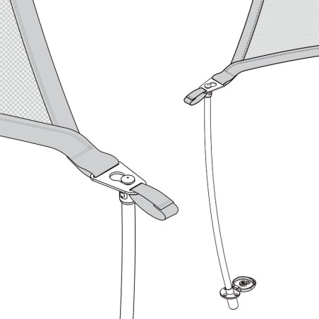 Toldo flexible Mickey 170cm - Osculati