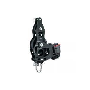 Harken Element pulley violin 10 mm mit Klampe und Becket