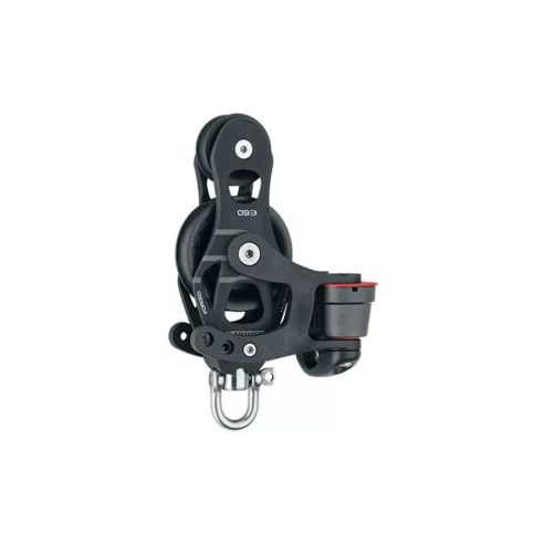 Poulie Harken Element violon 10 mm avec bloc de taquet